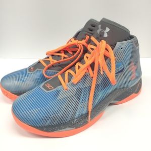 Under Armour Steph Curry Sz 13 Blue Orange